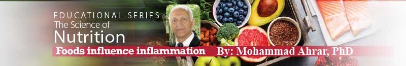 Foods influence inflammation