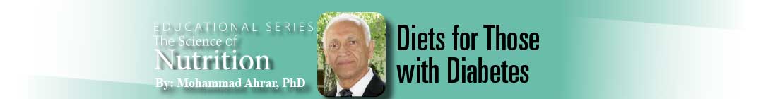 Diets for Those with Diabetes