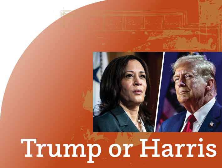 Trump or Harris