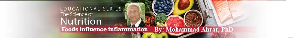 Foods influence inflammation